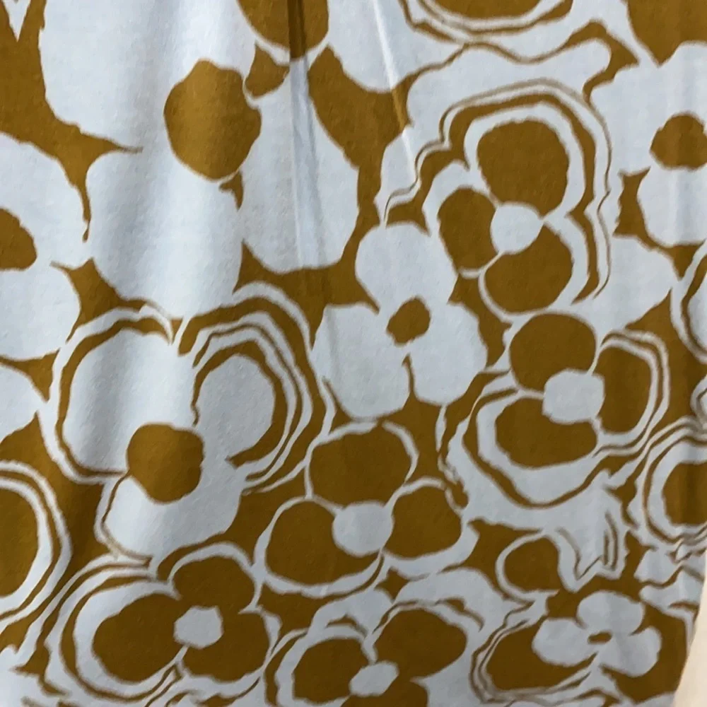 Boden‎ embellished neck jersey dress tunic blue brown